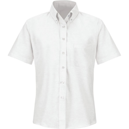 Custom Womens Executive Oxford Dress Shirt White