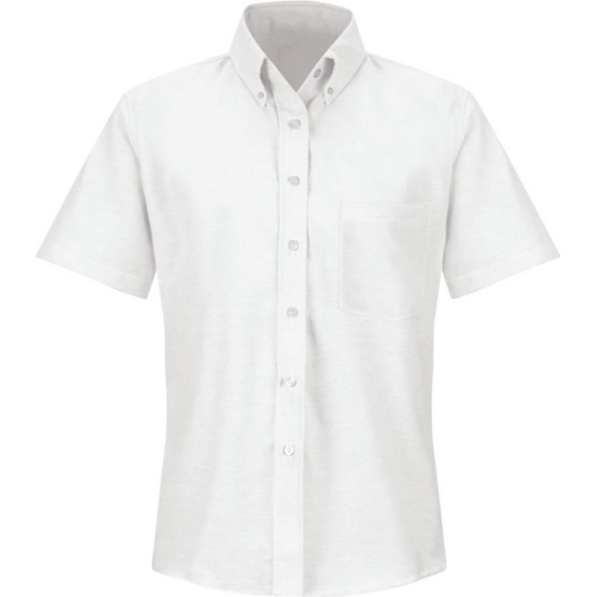 Custom Womens Executive Oxford Dress Shirt White