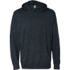 Custom Unisex Lightweight Hooded Pullover T-Shirt Classic Navy Heather