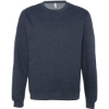 Custom Unisex Midweight Crewneck Sweatshirt Classic Navy Heather