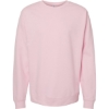 Custom Unisex Midweight Crewneck Sweatshirt Light Pink