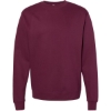 Custom Unisex Midweight Crewneck Sweatshirt Maroon