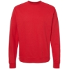 Custom Unisex Midweight Crewneck Sweatshirt Red