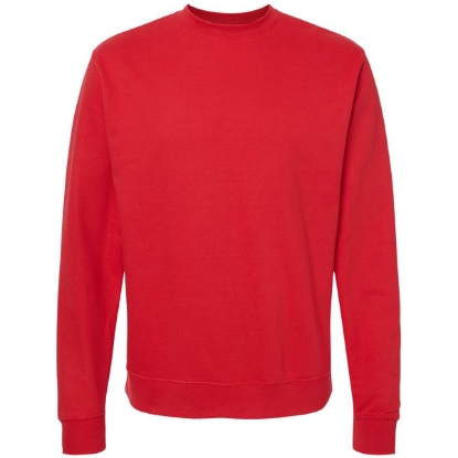 Custom Unisex Midweight Crewneck Sweatshirt Red