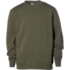 Custom Youth Midweight Crewneck Sweatshirt Army