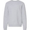Custom Youth Midweight Crewneck Sweatshirt Grey Heather