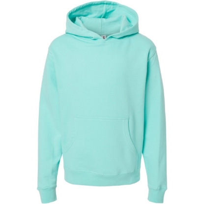 Custom Youth Midweight Hooded Sweatshirt Mint