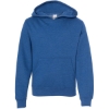 Custom Youth Midweight Hooded Sweatshirt Royal Heather