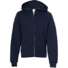 Custom Youth Midweight Full-Zip Hooded Sweatshirt Classic Navy