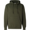 Custom Unisex Midweight Hooded Sweatshirt Army Heather
