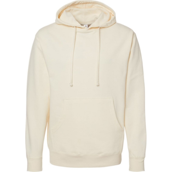 Custom Unisex Midweight Hooded Sweatshirt Bone
