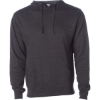Custom Unisex Midweight Hooded Sweatshirt Charcoal Heather