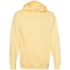 Custom Unisex Midweight Hooded Sweatshirt Light Yellow