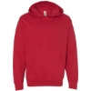 Custom Unisex Midweight Hooded Sweatshirt Red