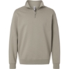 Custom Unisex Midweight Quarter-Zip Pullover Cement