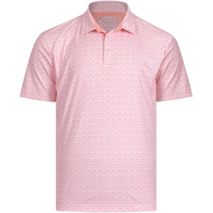 Custom Mens Sands Polo Orange Crush