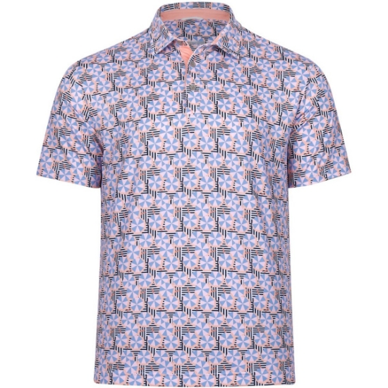 Custom Mens Cabana Polo Pink