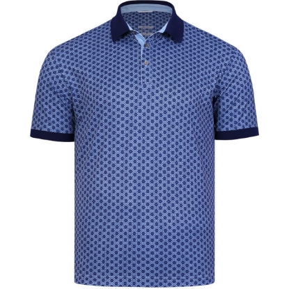 Custom Mens Cadence Piqué Polo Twilight