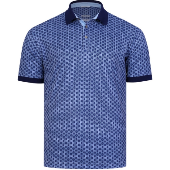 Custom Mens Cadence Piqué Polo Twilight