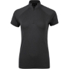 Custom Womens Quinn Polo Black Heather