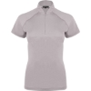 Custom Womens Quinn Polo Grey