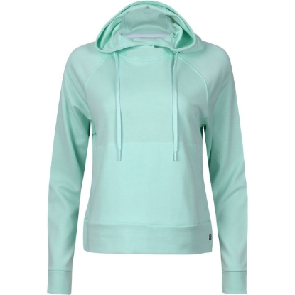 Custom Womens Emma Hooded Sweatshirt Mint