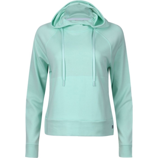 Custom Womens Emma Hooded Sweatshirt Mint