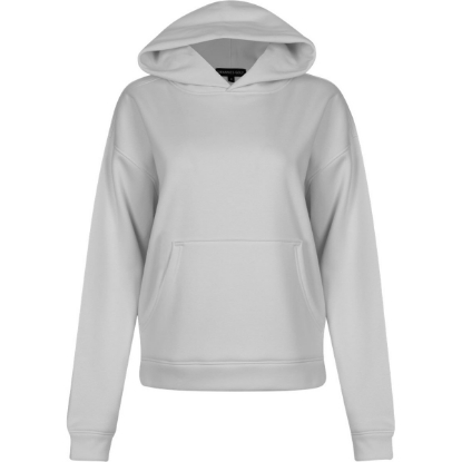 Custom Womens Kate Hooded Sweatshirt Grey Heather