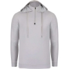 Custom Unisex Vandyke Quarter-Zip Hooded Pullover Glacier/ Glacier