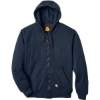 Custom Mens Heritage Thermal Lined Hooded Sweatshirt Navy