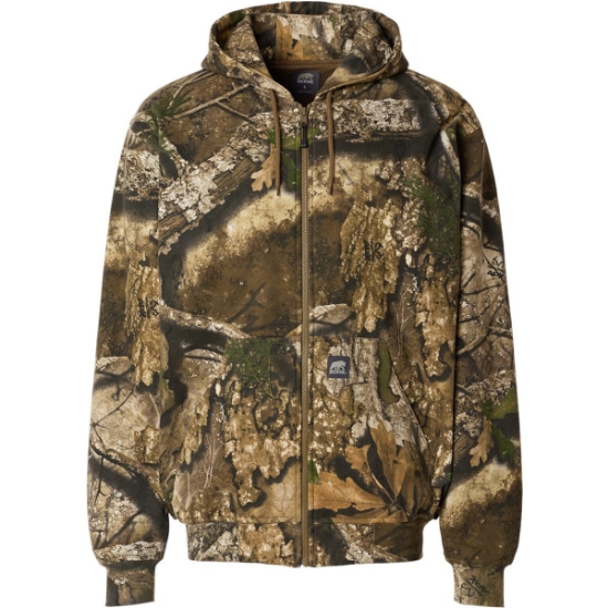 Custom Mens Heritage Thermal Lined Hooded Sweatshirt Realtree Apx