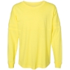 Custom Womens Jersey Pom Pom Long Sleeve T-Shirt Lemon