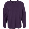 Custom Womens Jersey Pom Pom Long Sleeve T-Shirt Purple