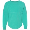 Custom Womens Jersey Pom Pom Long Sleeve T-Shirt Teal