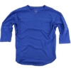 Custom Womens Garment-Dyed Vintage Jersey Royal