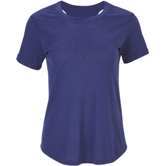 Custom Womens Cut-It-Out T-Shirt Navy