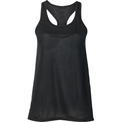 Custom Womens Tiger Slub Racerback Tank Top Black