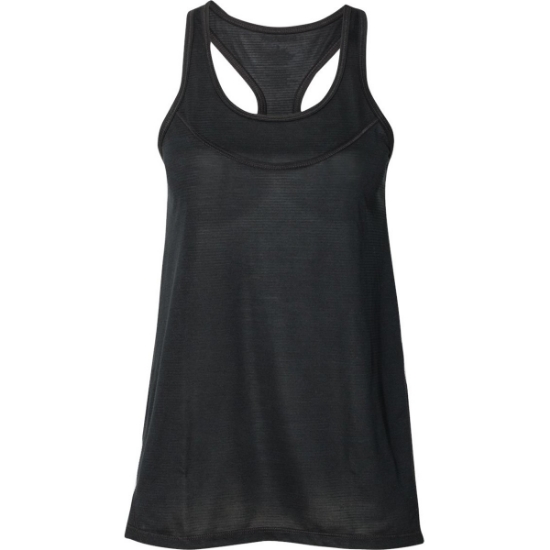 Custom Womens Tiger Slub Racerback Tank Top Black