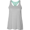 Custom Womens Tiger Slub Racerback Tank Top Mint