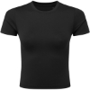 Custom Womens Luxe Fitted Tee Black