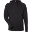 Custom Mens Varsity Hooded Sweatshirt Black