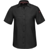 Custom Womens Cooling Work Shirt Black