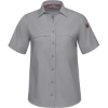 Custom Womens Cooling Work Shirt Gravel