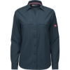 Custom Womens Cooling Long Sleeve Work Shirt Arctic