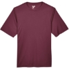 Custom Mens Zone Performance T-Shirt Sport Dark Maroon