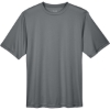 Custom Mens Zone Performance T-Shirt Sport Graphite