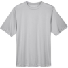 Custom Mens Zone Performance T-Shirt Sport Silver