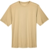 Custom Mens Zone Performance T-Shirt Sport Vegas Gold