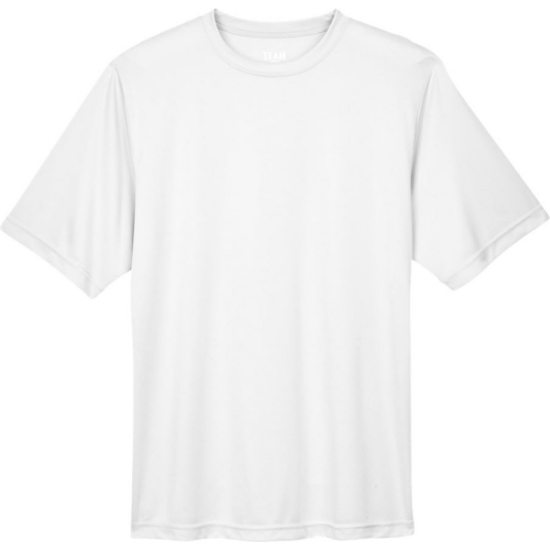 Custom Mens Zone Performance T-Shirt White