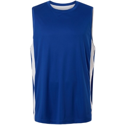 Custom Unisex Zone Performance Reversible Jersey Sport Royal/ White